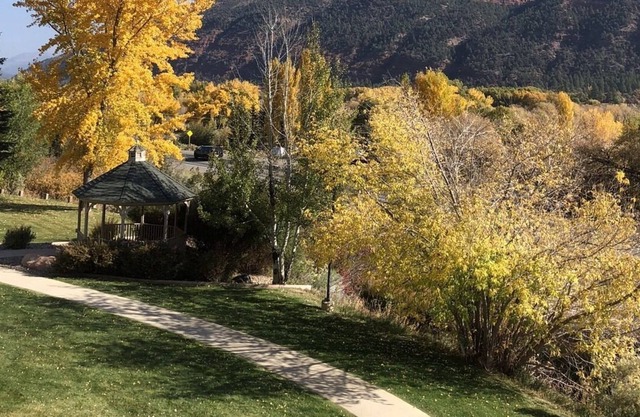 Base camp Durango awaiits! Great views and deck. Dogs OK