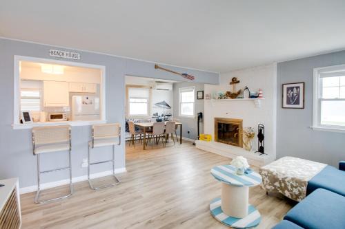 Bayfront Brigantine Escape with Porch and Bay Views!