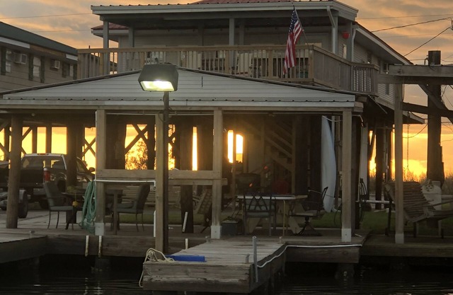 Bayouside fishing camp with private launch