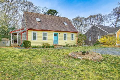 Beach and Lake Access Home with Porch in Mashpee!