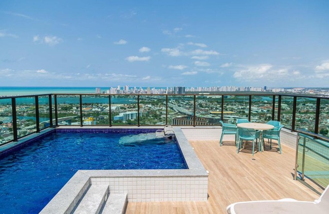 Beach Class, Ilha do Leite, Flat completo 1406