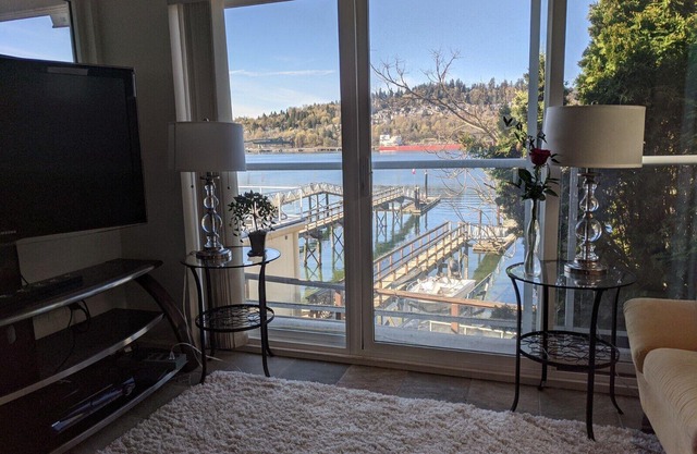 Beach Home waterfront home with dock.