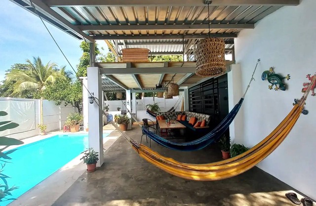 Beach House with Pool