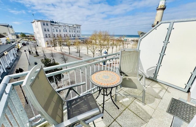 Beach view, directly on the beach