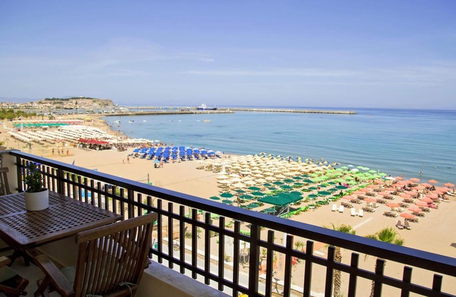 Beachfront apartment