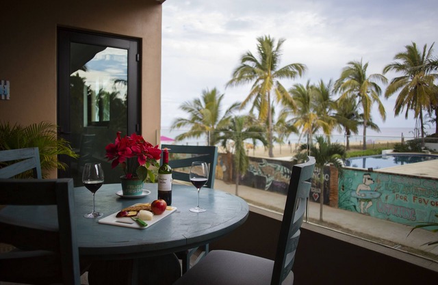 Beachfront Condo in San Pancho with Pool + Hot Tub ~ Oceanview ~ Steps to Beach