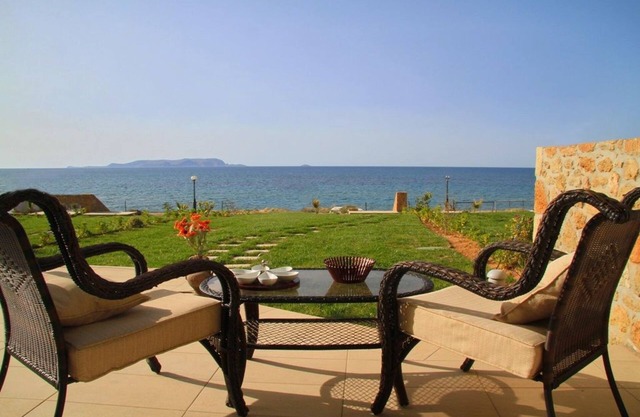 Beachfront Crete Villa | Villa Mary | 3 Bedroom | 30 Metres To The Beach |.