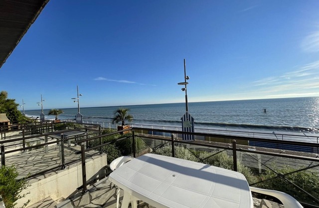 Beachfront Duplex with Terrace and Direct Beach Access