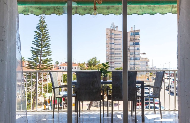 Beachfront flat near the airport