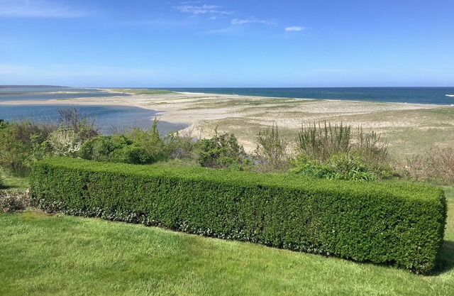 Beachfront house with amazing views of the Atlantic Ocean and Nauset Inlet.