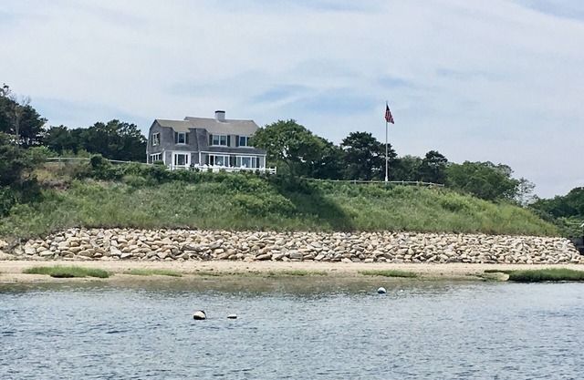 Beachfront Nantucket style home with amazing views on 3 acre estate setting
