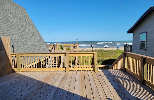 Beachfront Pathway Through the Dune onto the Beach