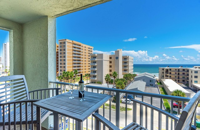 Beachside Condo with Ocean & River Views