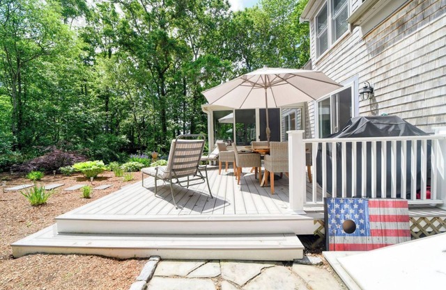 Beautiful 3 bedroom 2 bath home on quiet street just feet from lovely Johns Pond