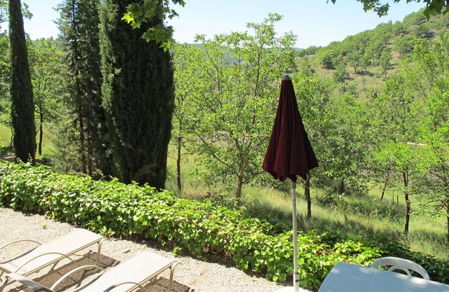 Beautiful apartment in villa for 4 people with WIFI, patio, pets allowed, panoramic view and par.
