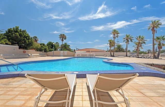 Beautiful Apartment in Costa Silencio with Pool, Wi-Fi, Garden & Terrace