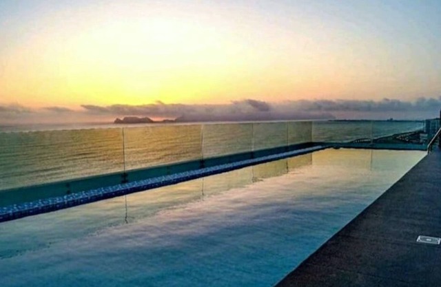 Beautiful Apartment in Front of the sea Sauna and Pool Top!