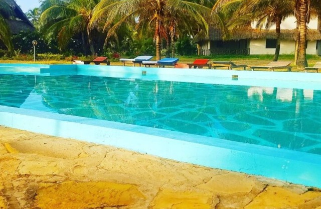 Beautiful beach front 3-bedroom villa on private Mambrui beach, Malindi.
