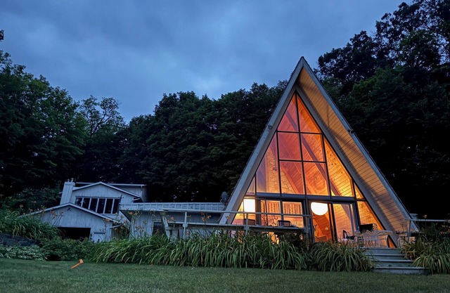 Beautiful Bone Lake A-Frame