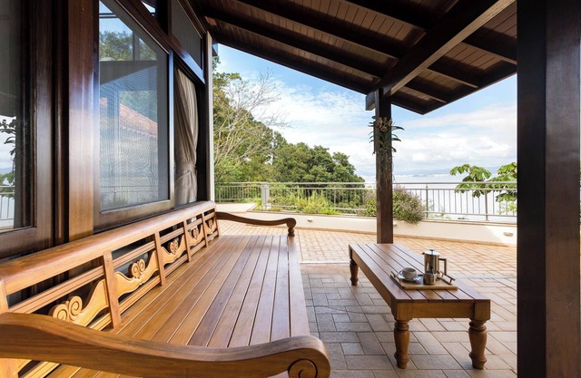 Beautiful house with sea view, swimming pool and barbecue in a conservation area