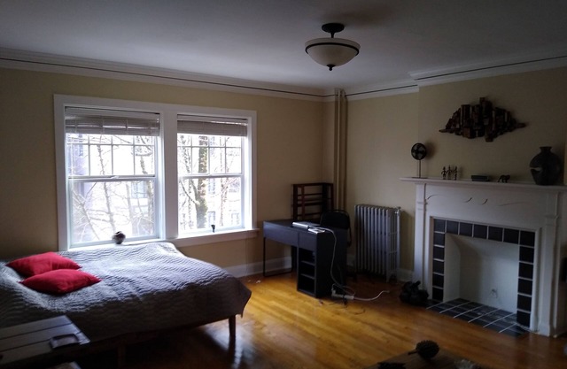 Beautiful fully furnished large corner studio downtown
