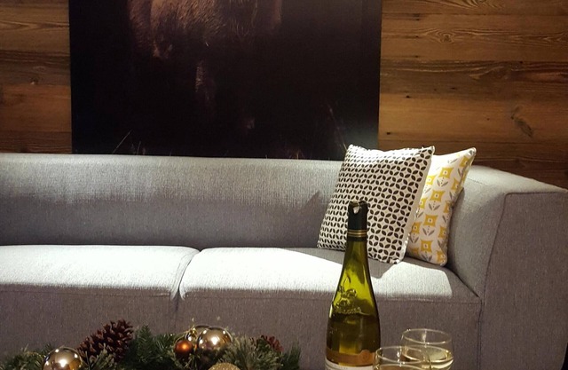 Beautiful ground floor ski in/out apartment. 2 mins from lift