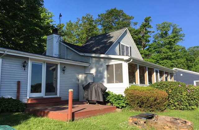 Beautiful house right on Findley Lake with one of the best views of the lake