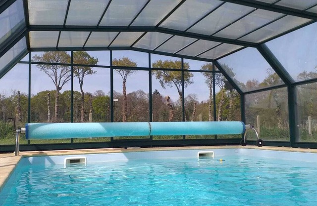 Beautiful longhouse with private pool near Dinan, Dinard and St-Malo