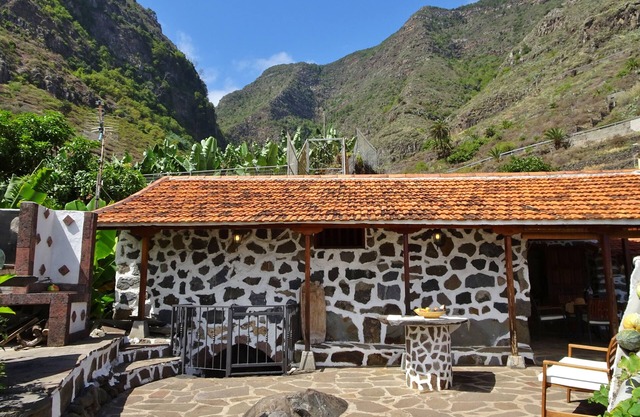 Beautiful natural stone house with terrace in secluded location