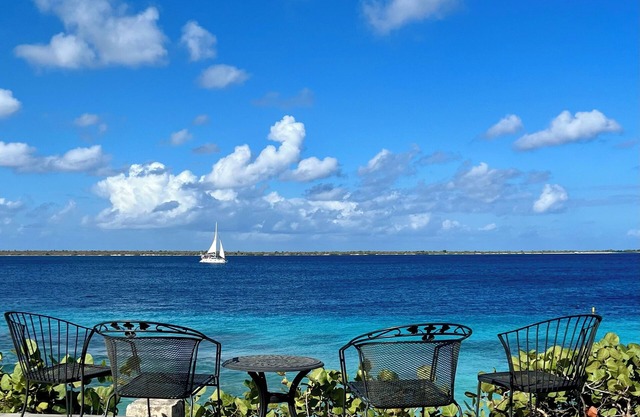 Beautiful oceanfront villa with beach and great house reef