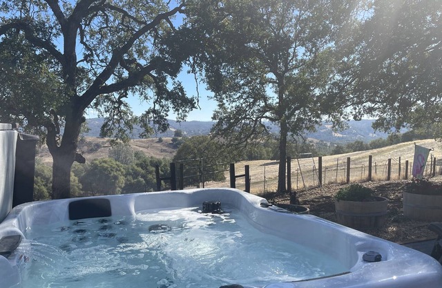 Beautiful Property on 5 Acres in Sierra Foothills with Stunning Views - hot tub