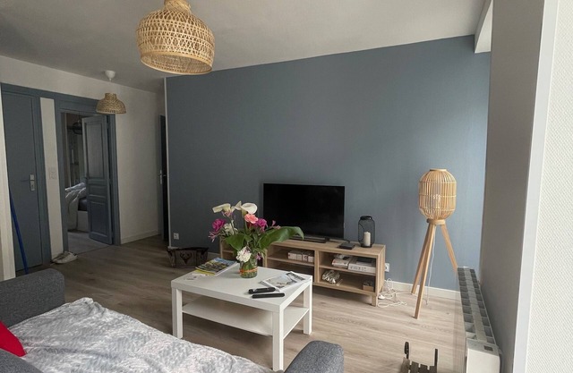 Beautiful renovated apartment with courtyard
