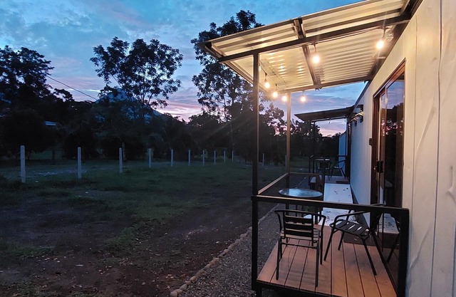 Beautiful rooms with terrace and view of the Arenal Volcano in La Fortuna.