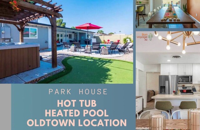 Beautiful Scottsdale Home w/Heated Pool+Hot Tub!