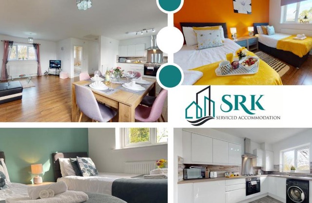 Beautiful & Spacious with 2 Free Parking Spaces - SRK Accommodation