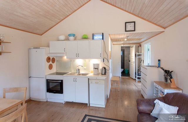 Beautiful vacation home near Halmstad in western Sweden with dog