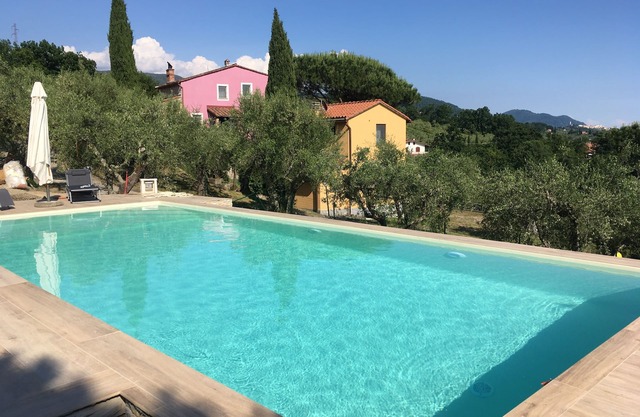 Beautifully restored hay-barn with splendid views, set amongst olive groves and 7 km from the sea. Sarzana