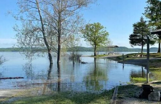 Beaver Lake Geodesic Dome Home, with lake view