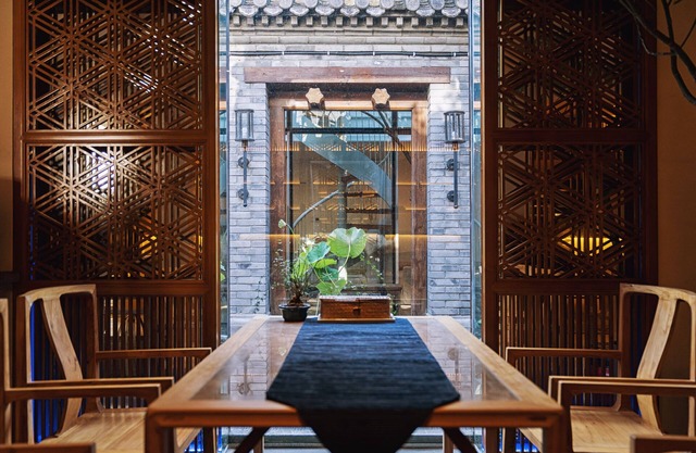Beijing Le Zai Nan Luo Gu Xiang Wang Fu Jing Forbidden City Courtyard Hotel
