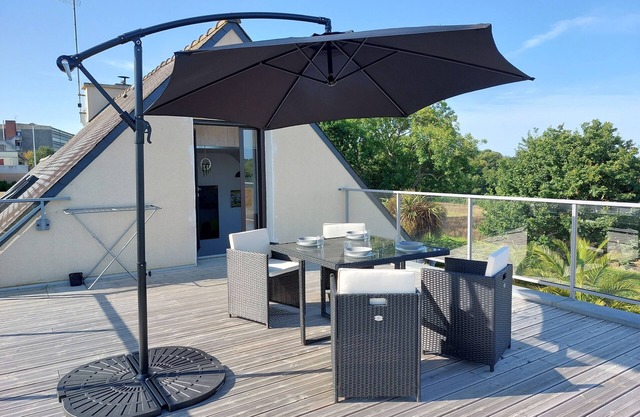 Bel appartement avec terrasse à 5mn de SAINT-CAST