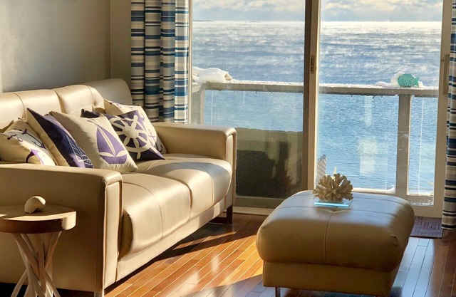 Best spot on the beach. Stylish 2 BR/BA condo with large decks & amazing views