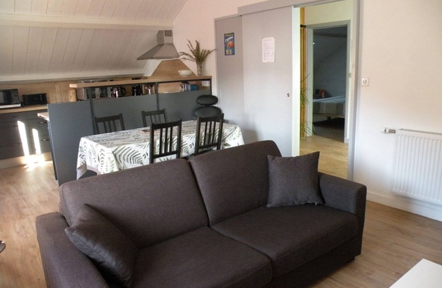 Between Sancy and Volcans d'Auvergne, Orcival, Basilica view, apartment sleeps 4.