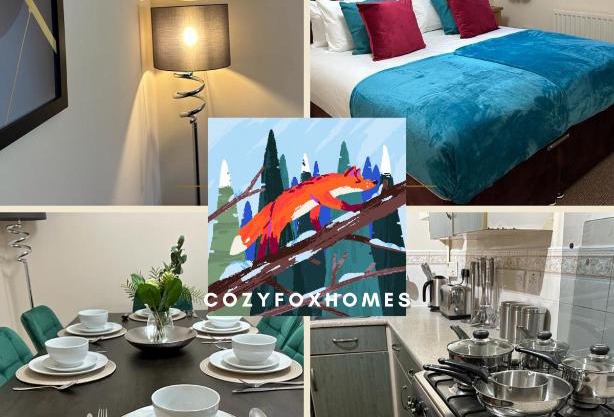 Bilborough House - Cosy Place suitable for Families and Business Travellers furnitures, Free Wifi and Free Parking