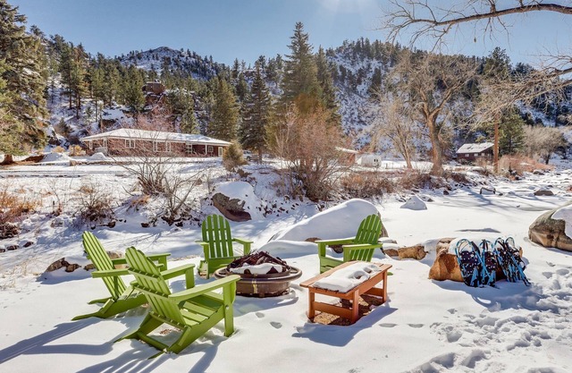 Birch Cabin-RMNP-MTN VIEWS-River COLD PLUNGE SPOT!
