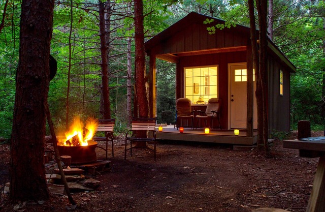 BIRD HOUSE - ROMANTIC - OFF GRID - WINE TRAIL CABIN - Pet Friendly! 4 Seasons