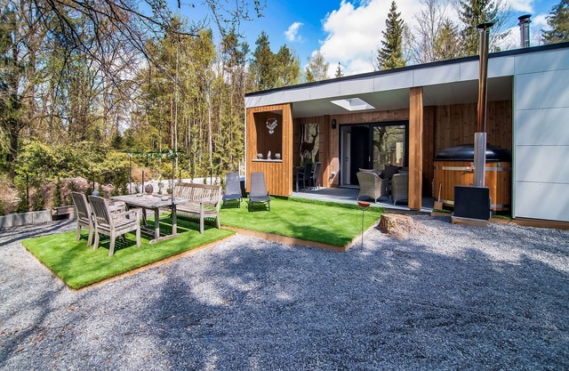 Biron Home with Barrel Sauna