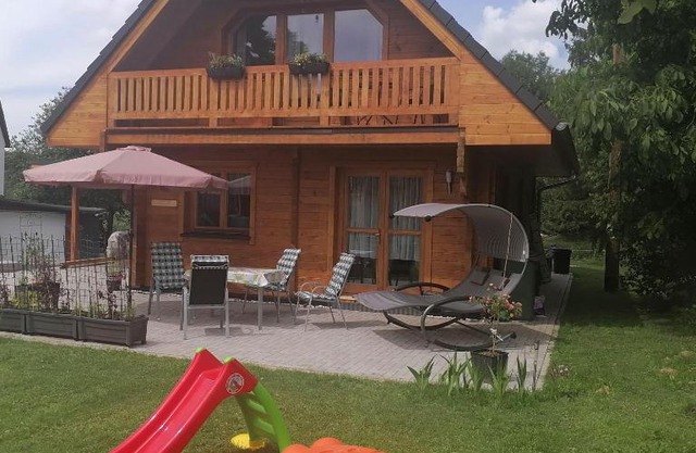 Blockbohlenhaus-Steiner-Lodge