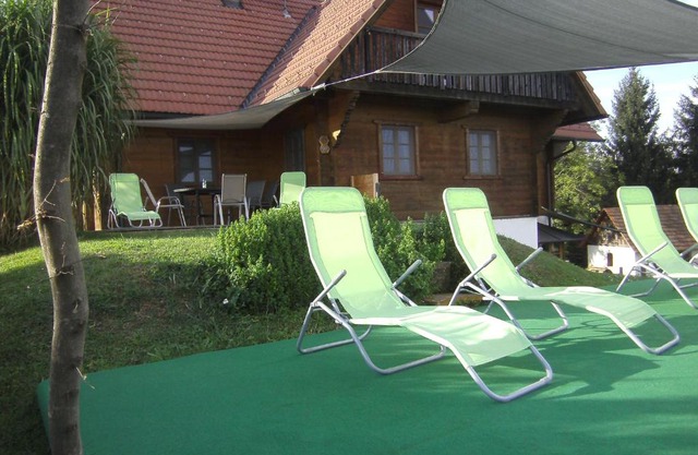 Blockhaus Familie Raidl