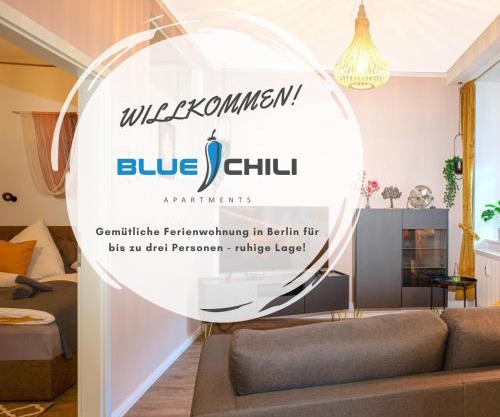Blue Chili 32 - Stadtwohnung für 3 modern zentral Karlshorst Wlan
