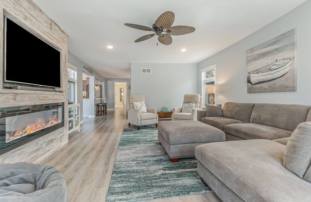 Blue Dune: A Dreamy Beach Cottage On The Muskegon Channel